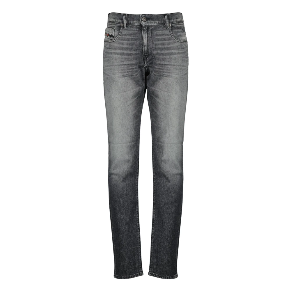 Diesel Men's Gray 2019 D-Strukt Slim Jeans - Slim Fit Jeans - W38 L34 - Jeans