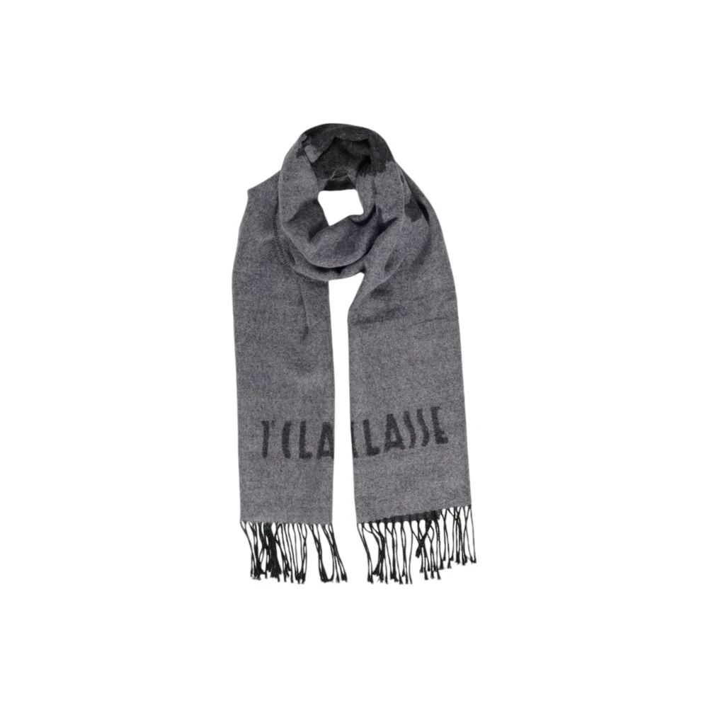 Alviero Martini 1a Classe Grijze Polyacryl Sjaal Herfst Winter Collectie Gray Dames