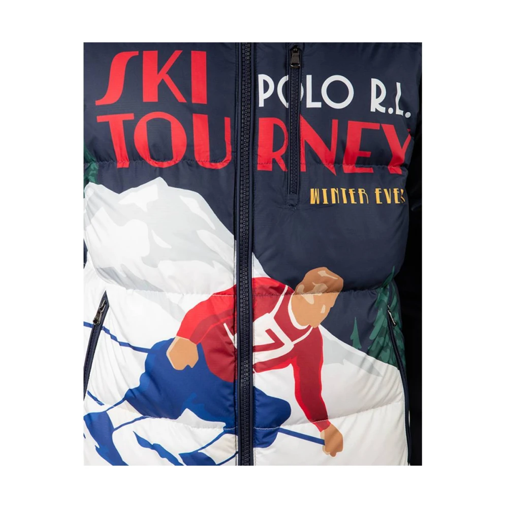 Polo Ralph Lauren Geïsoleerde Bomberjas Blue Heren