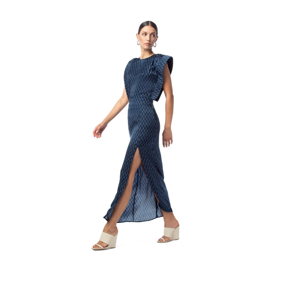 MVP wardrobe Juan LES Pins Dress Blue Dames