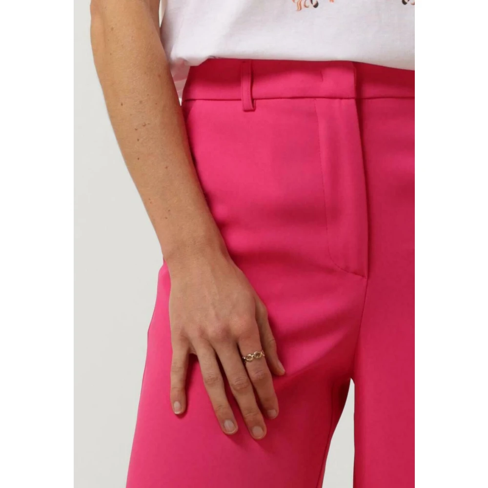 Silvian Heach Wijde Roze Broek Pink Dames