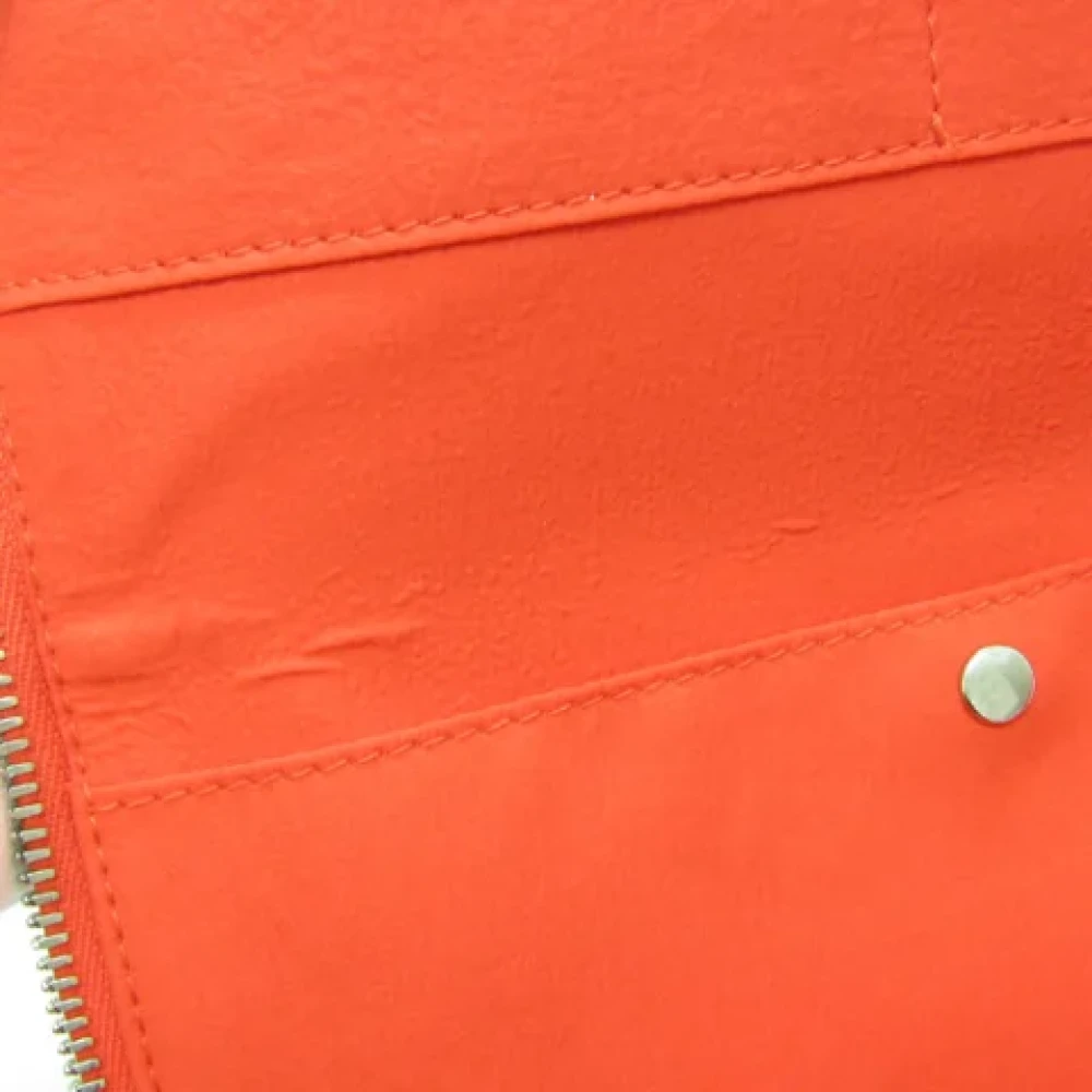 Bottega Veneta Vintage Pre-owned Leather clutches Red Dames