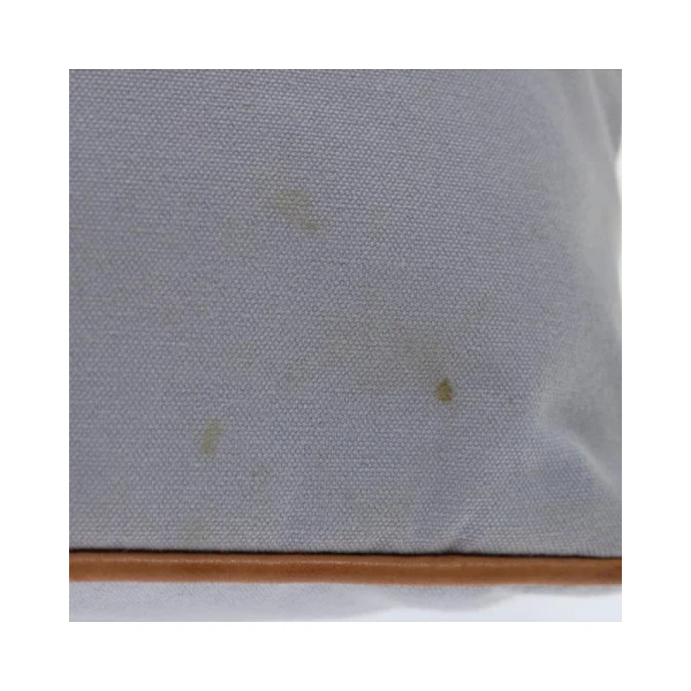 Hermès Vintage Pre-owned Cotton pouches Blue Dames