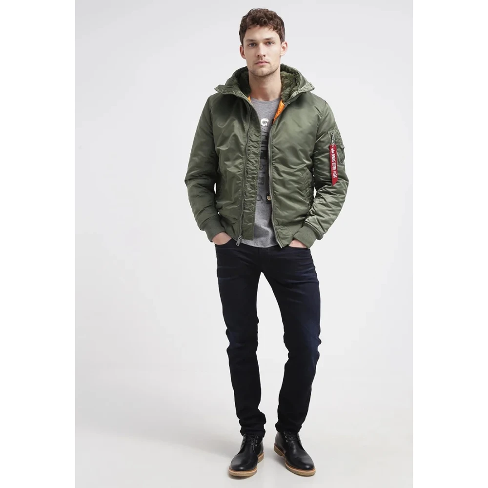 alpha industries Huntington Olive Jas Green Heren