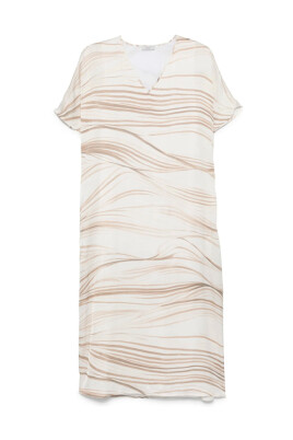 striped-midi-dress-with-side-slits