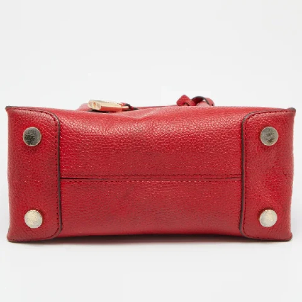 Michael Kors Pre-owned Leather totes Red Dames