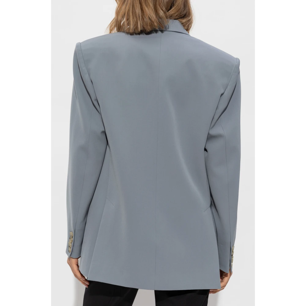 Stella Mccartney Double-breasted blazer Gray Dames