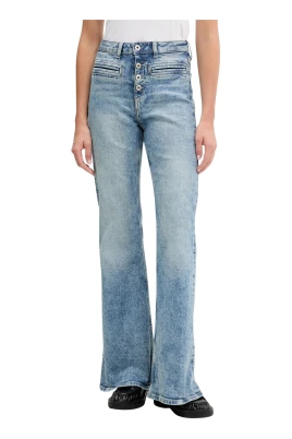 High-waist Flare Jeans