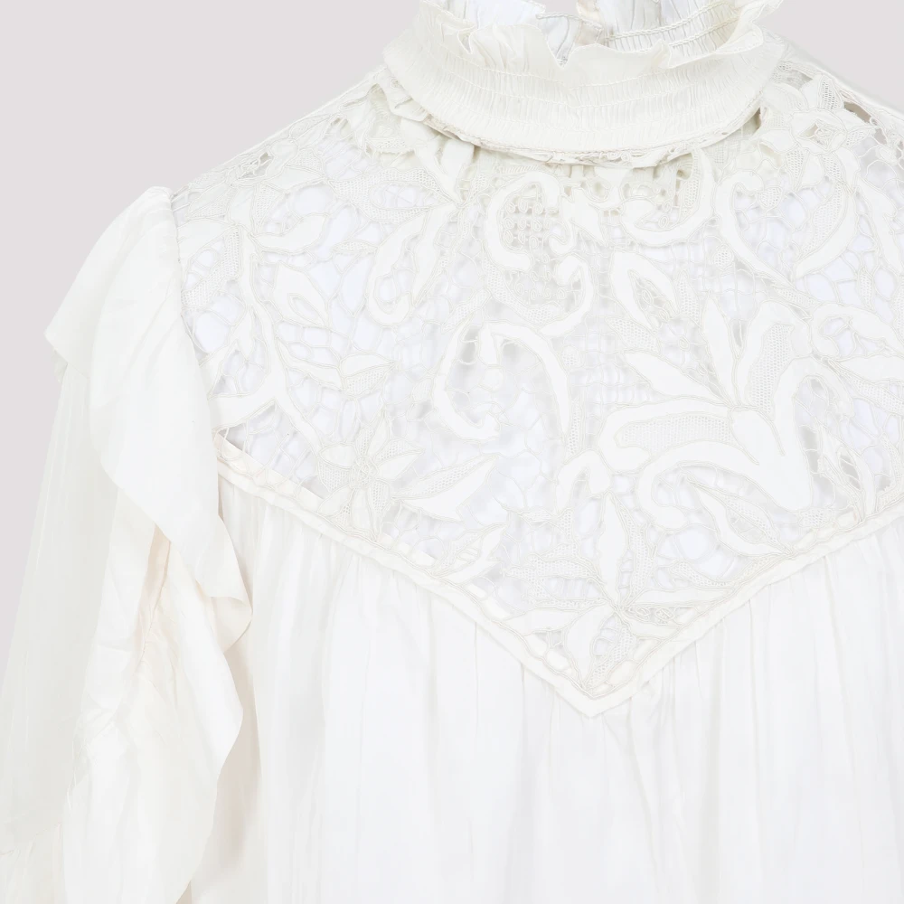 Isabel marant Chique Nude & Neutrals Shirt White Dames
