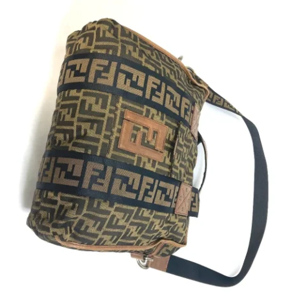 Fendi Vintage Pre-owned Leather fendi-bags Brown Dames