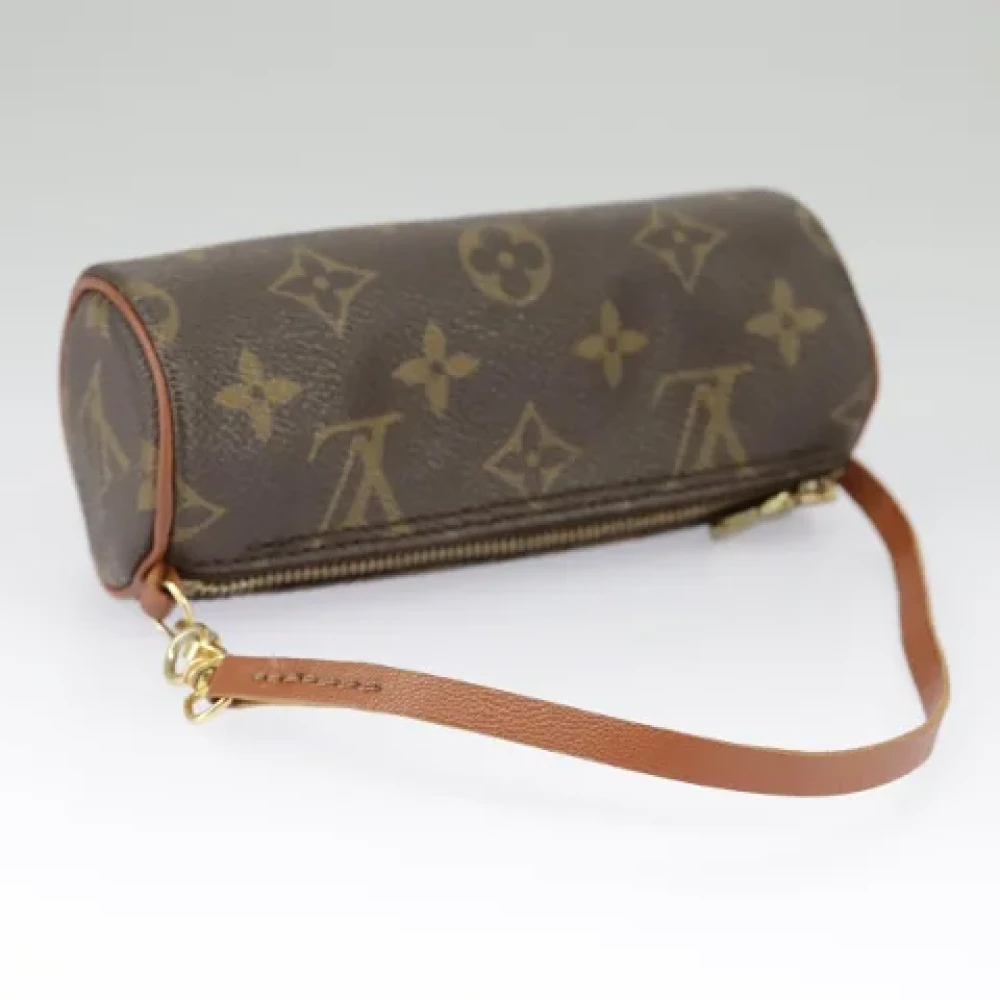 Louis Vuitton Vintage Pre-owned Canvas pouches Brown Dames