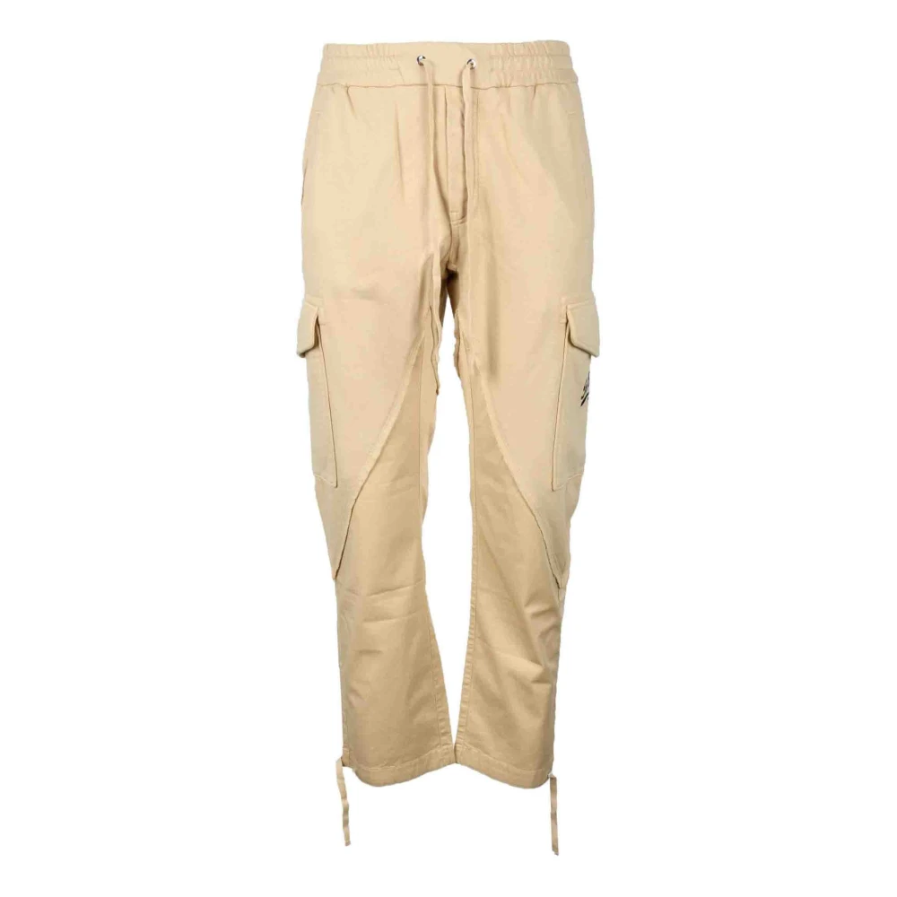 Iceberg Katoen Elastaan Broek Beige Dames