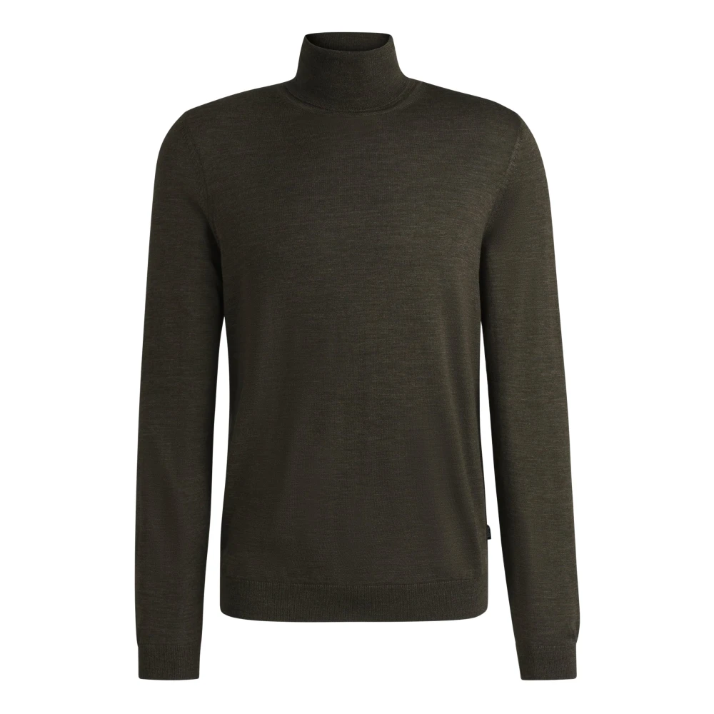 Hugo Boss Stijlvolle Rolhals Trui Green Heren