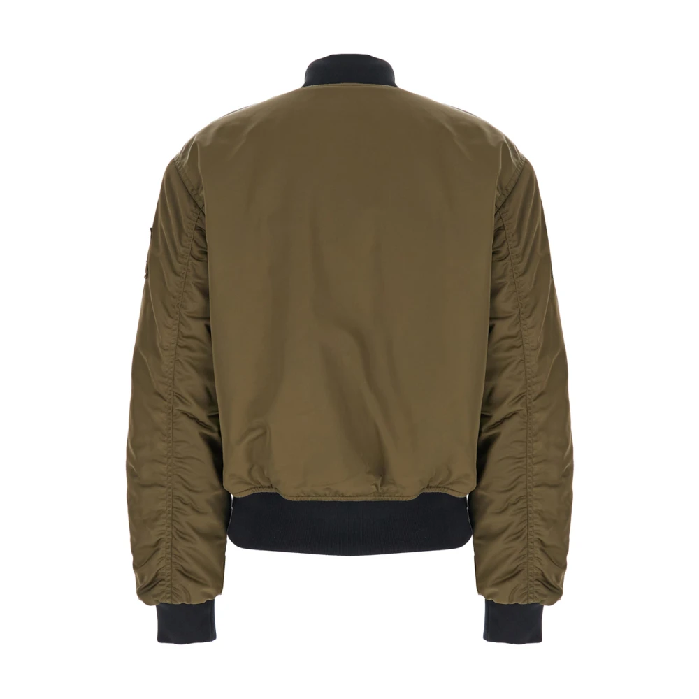 Moose Knuckles Groene Omkeerbare Bomberjack voor Vrouwen Green Dames