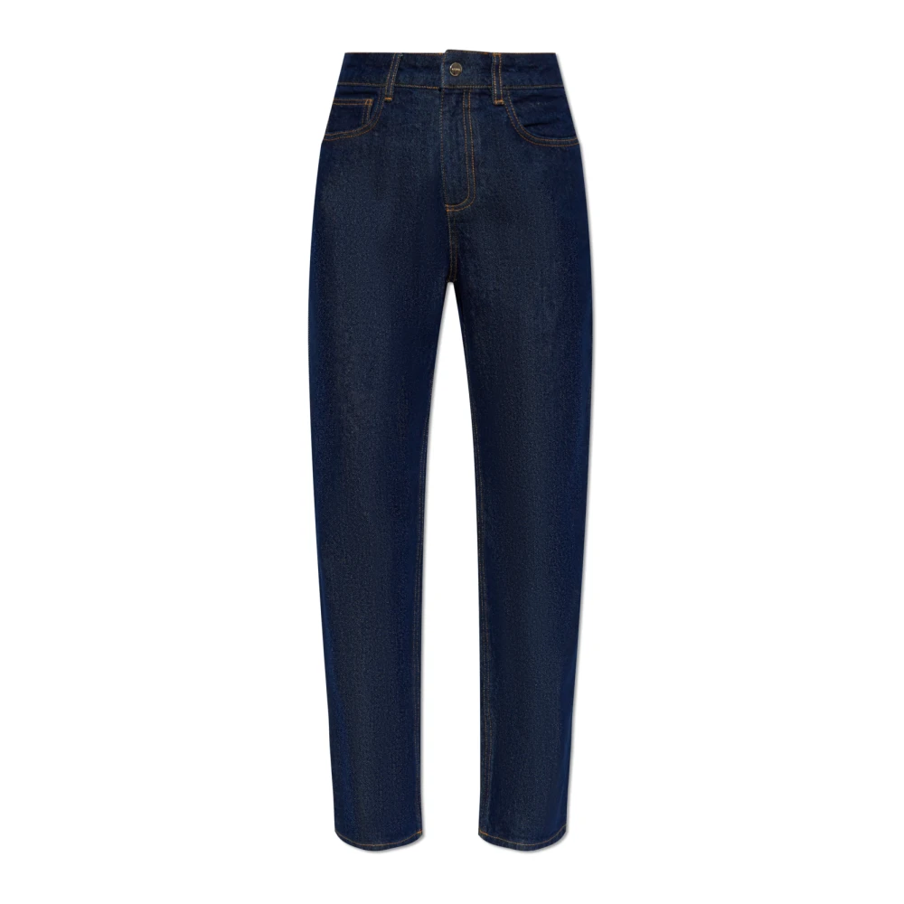 Aeron Klassieke Denim Broek Blue Dames