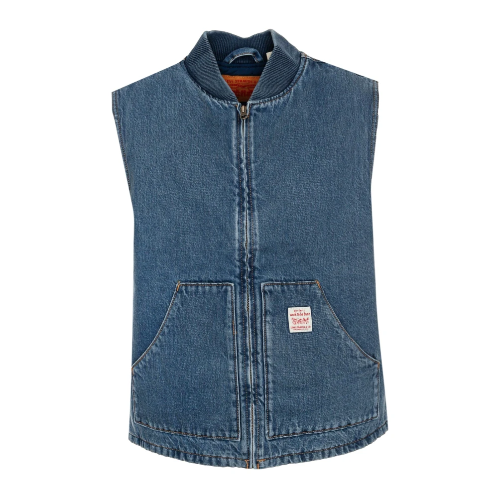 Levi's Weste Sansome Blue Dames