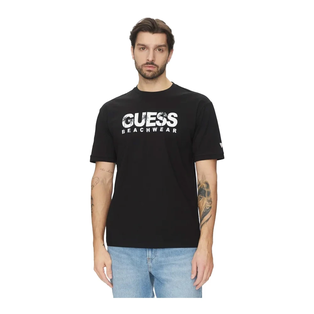 Guess - Tops > T-Shirts - Black - Guess - Modalova