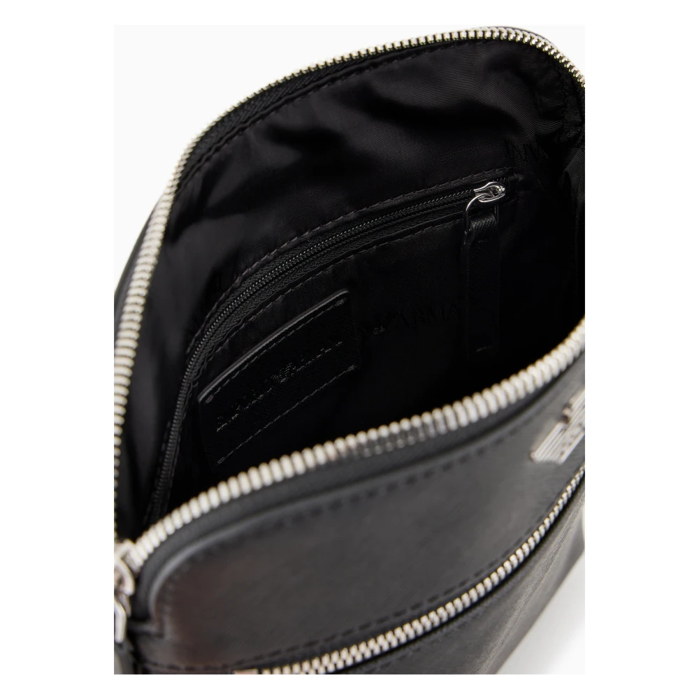 Emporio Armani Stijlvolle Tassen Collectie Black Heren