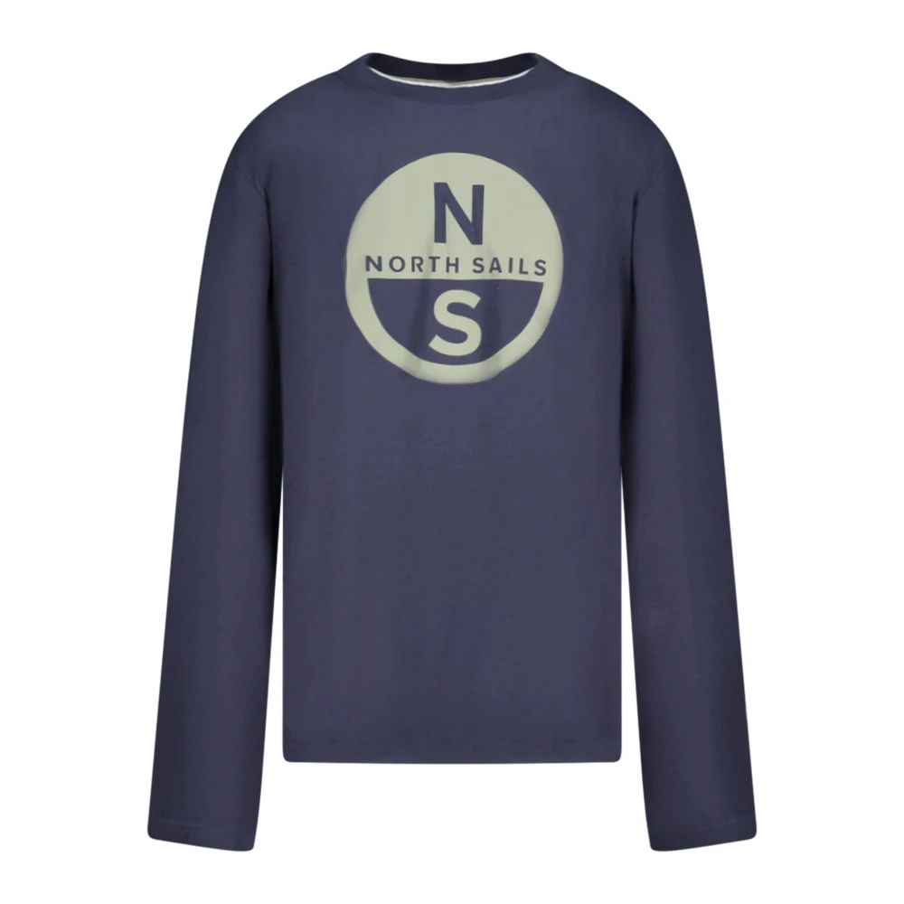 North Sails Boys Blue Kids Short Sleeve T-Shirts, 6 Y, Long-Sleeved T-Shirt