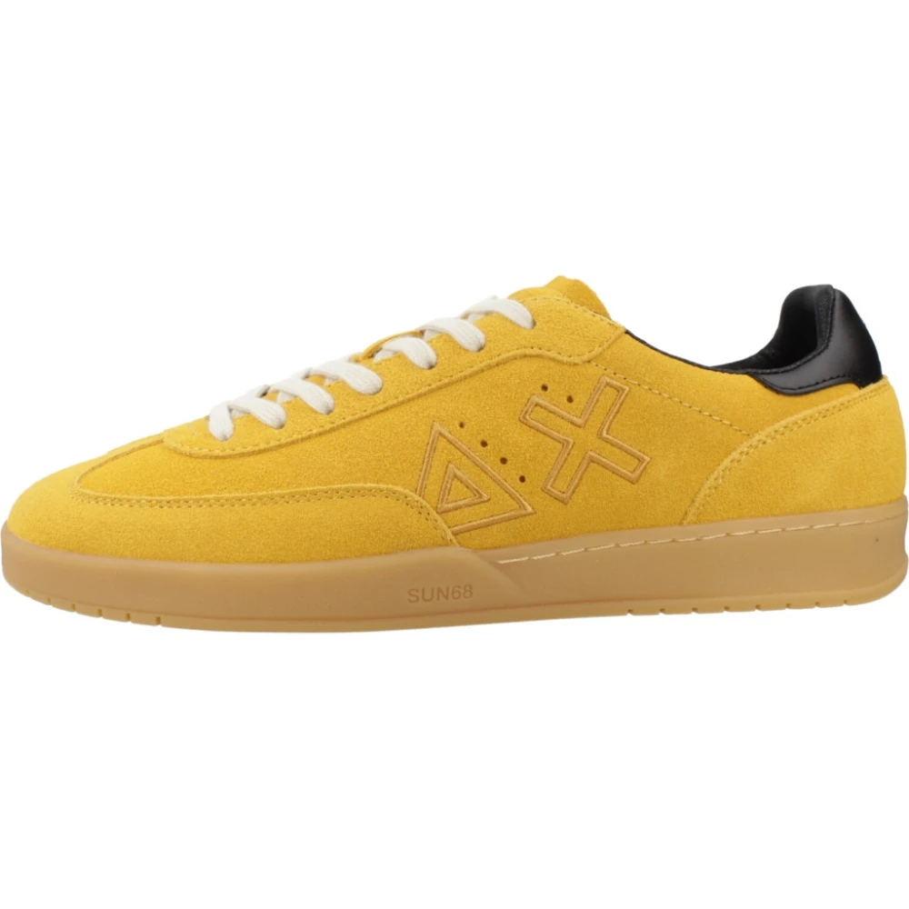 Sun68 California Sun Suede Heren Schoenen Geel