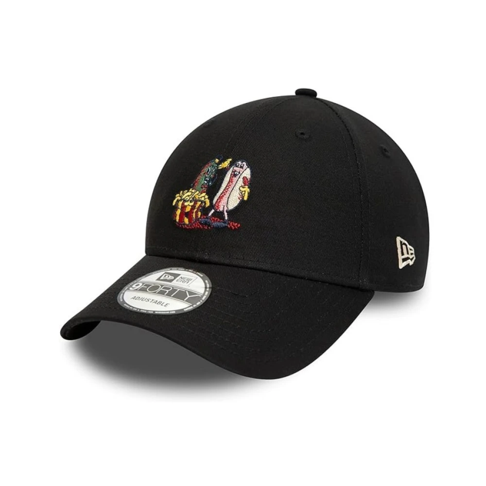 new era Zwarte Gewassen Half Time Pet met Puppies Black Heren