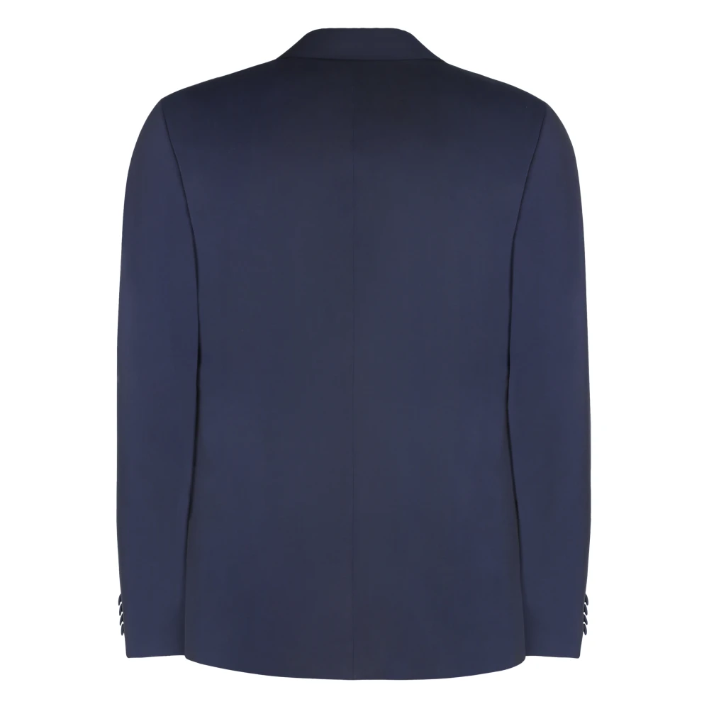 Ermenegildo Zegna Wollen pak met reverskraag Blue Heren