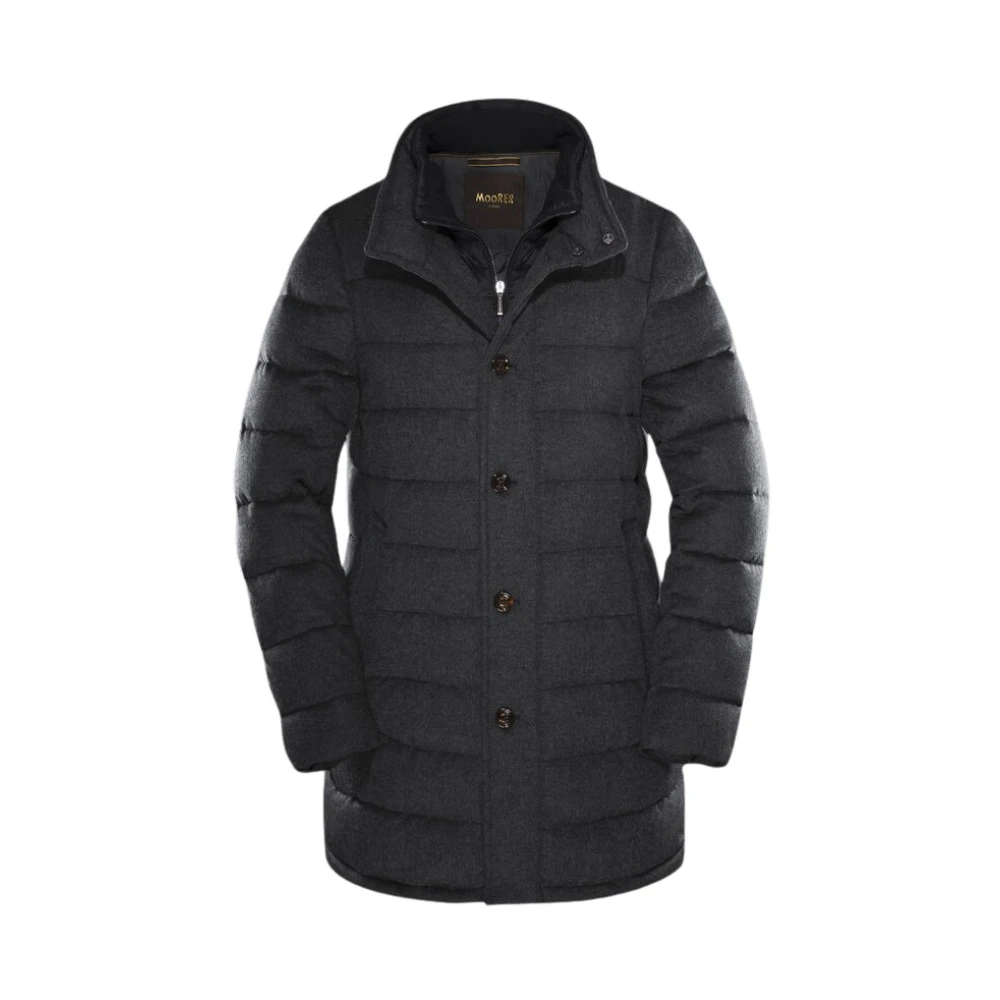 Moorer Men's Black Down Coats, Xl, Calegari Coat