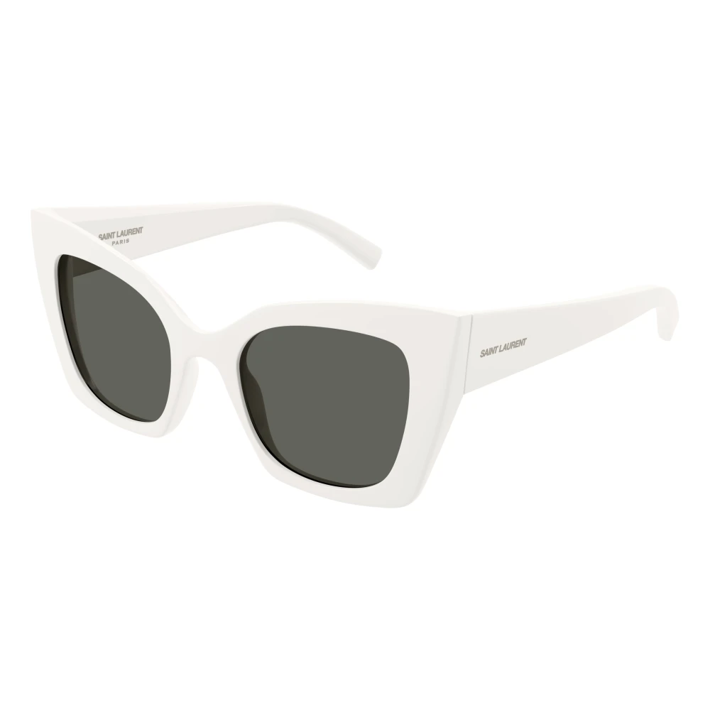 Saint Laurent Women's White Sunglasses, 51 Mm, /Grey Sunglasses Sl 552