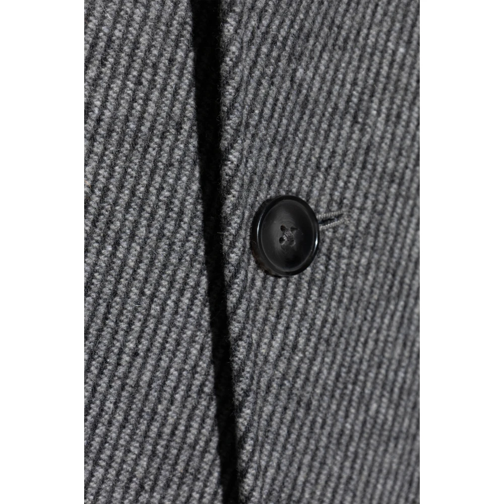Officine Générale Jas met wollen afwerking Gray Heren