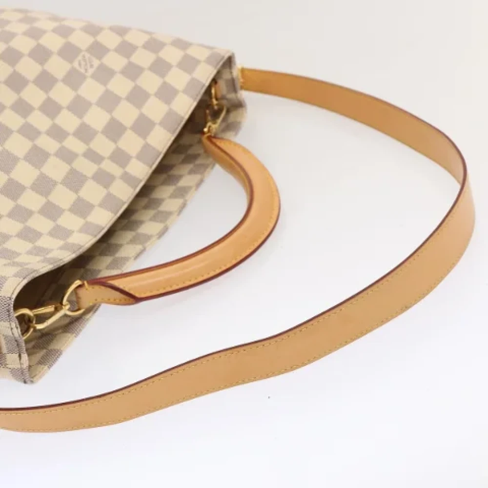 Louis Vuitton Vintage Pre-owned Canvas louis-vuitton-bags Beige Dames