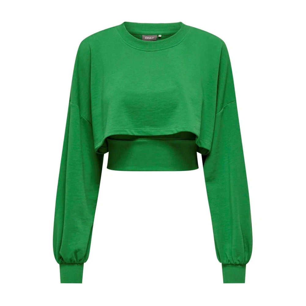 Only Sweatshirts Green Dames