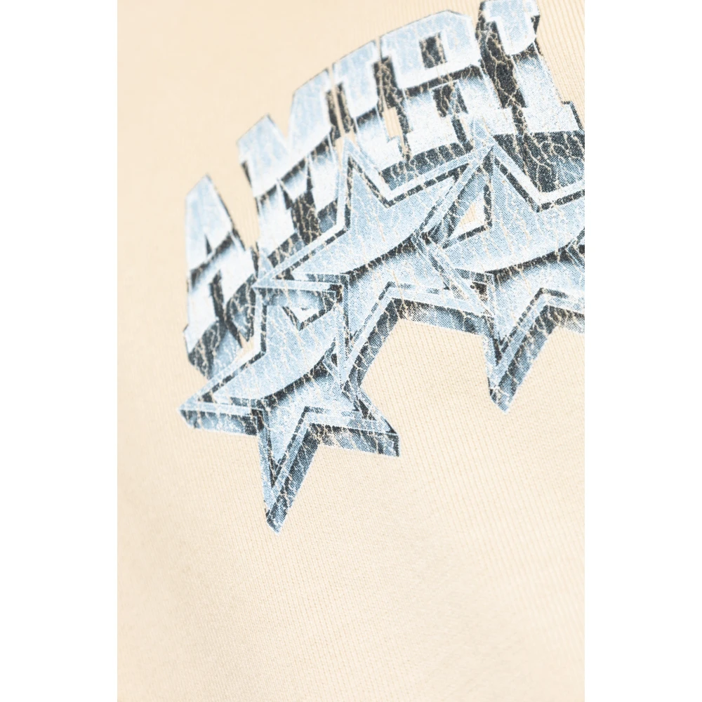 Amiri T-shirt met kleurrijk print Beige Heren