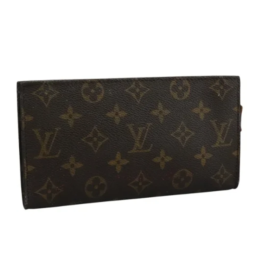 Louis Vuitton Vintage Pre-owned Canvas pouches Brown Dames