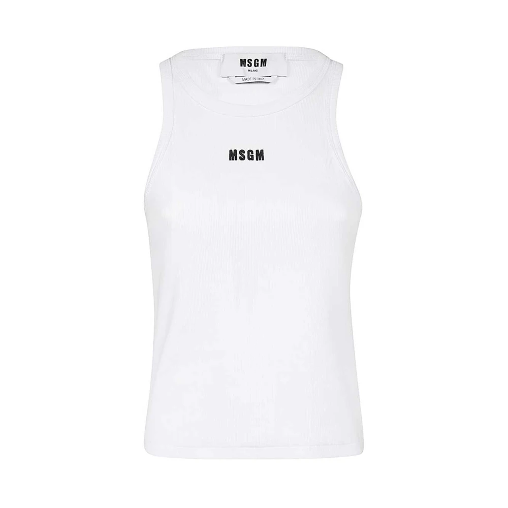 Tops > Sleeveless Tops - - Msgm - Modalova