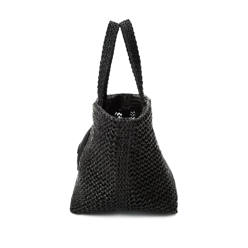 alexander wang Zwarte reliëf logotote Black Dames