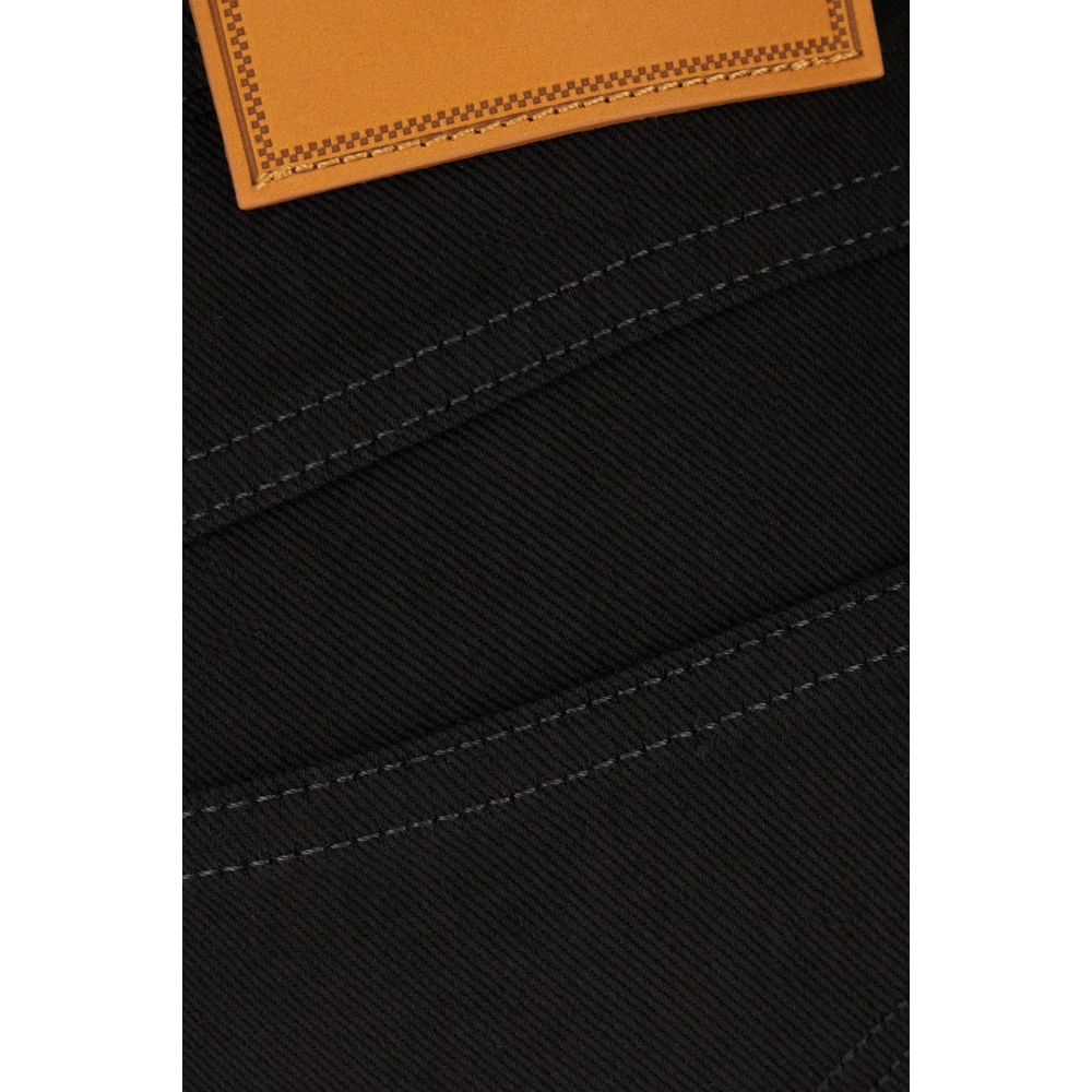 Versace Klassieke Denim Jeans voor dagelijks gebruik Black Dames