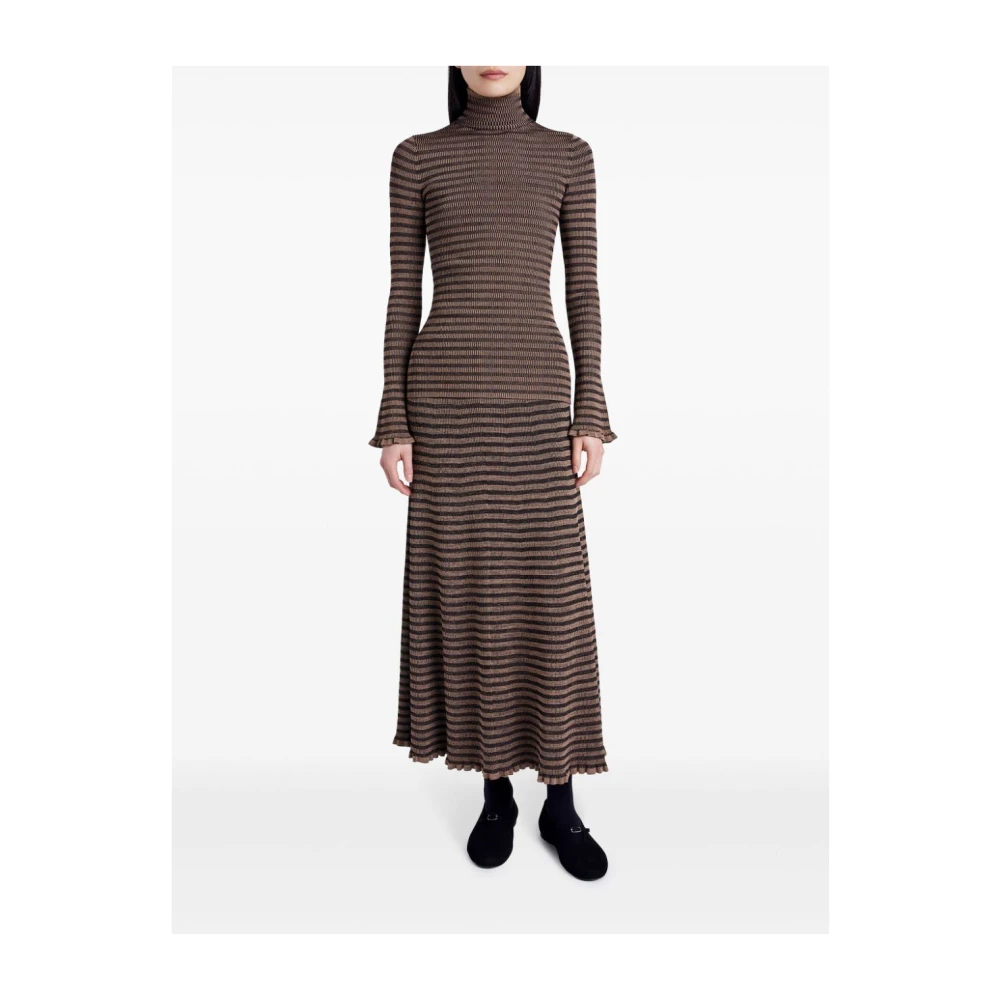 Proenza Schouler Gestreepte Coltrui in Geo Breisels Brown Dames
