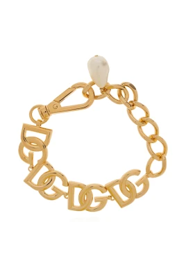 Logo Guldtonat Armband med DG-länkar