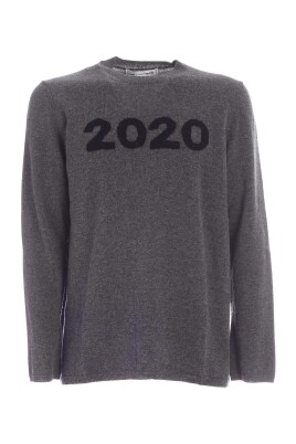 melange-gra-uldstrikket-pullover