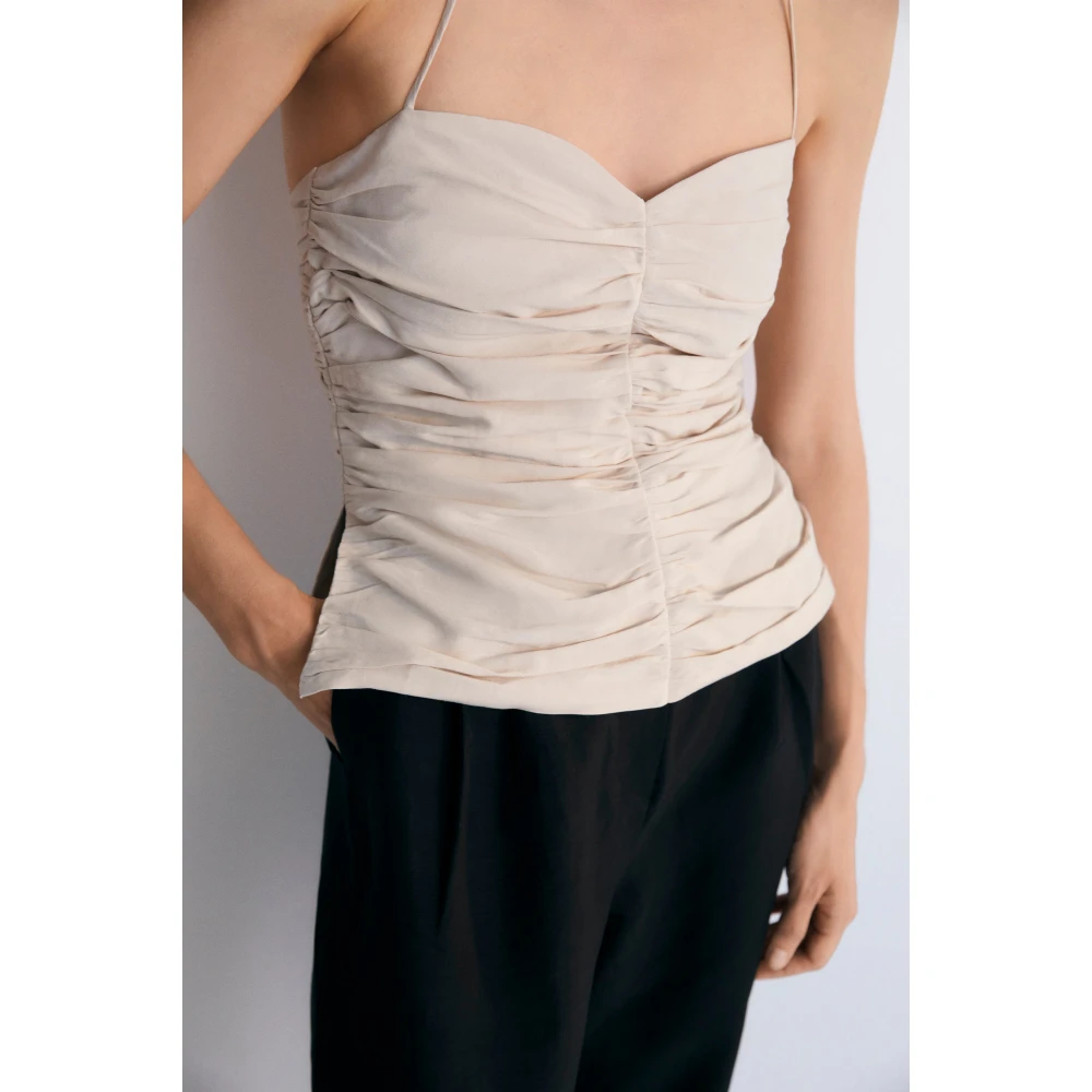 The New Society Eros Vrouw Top Steen White Dames