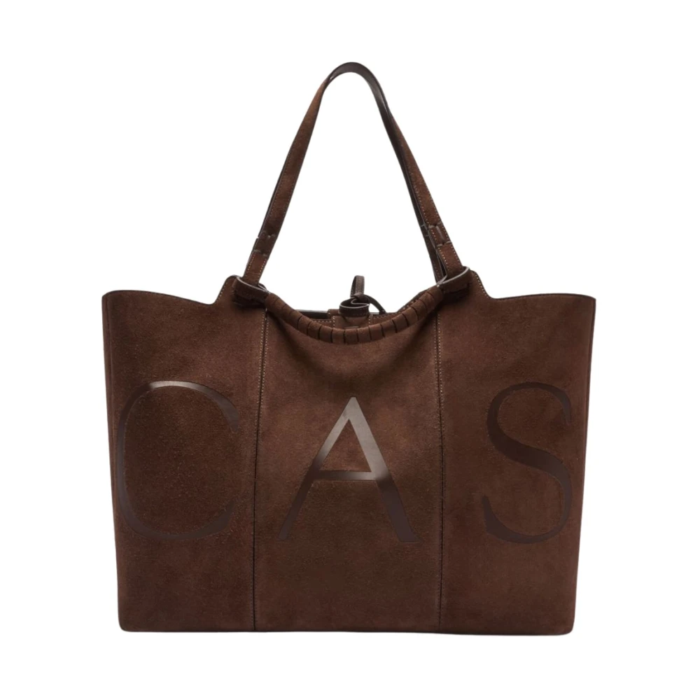 Casadei , Shopping Bags, Female, Brown, One Size, Tote Bag