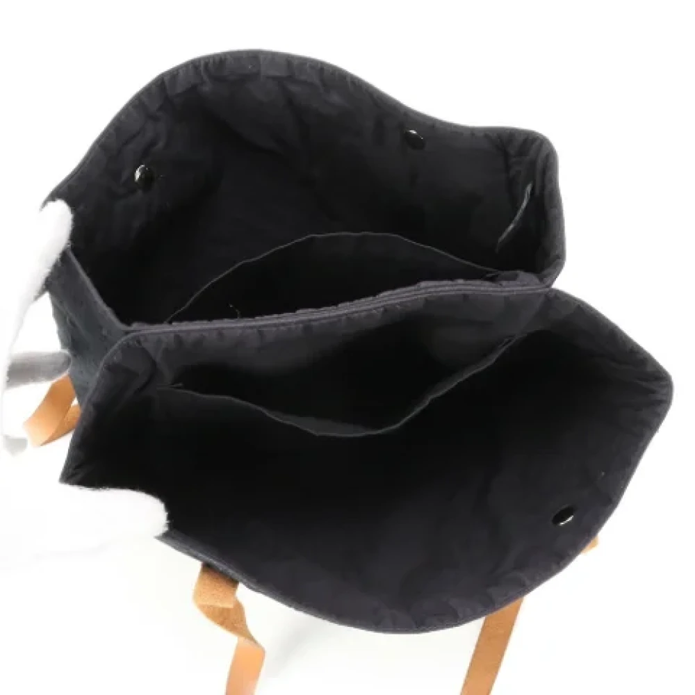 Hermès Vintage Pre-owned Canvas totes Black Dames