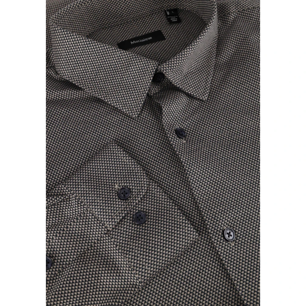 Matinique Casual Matrostol Shirt Donkerblauw Blue Heren