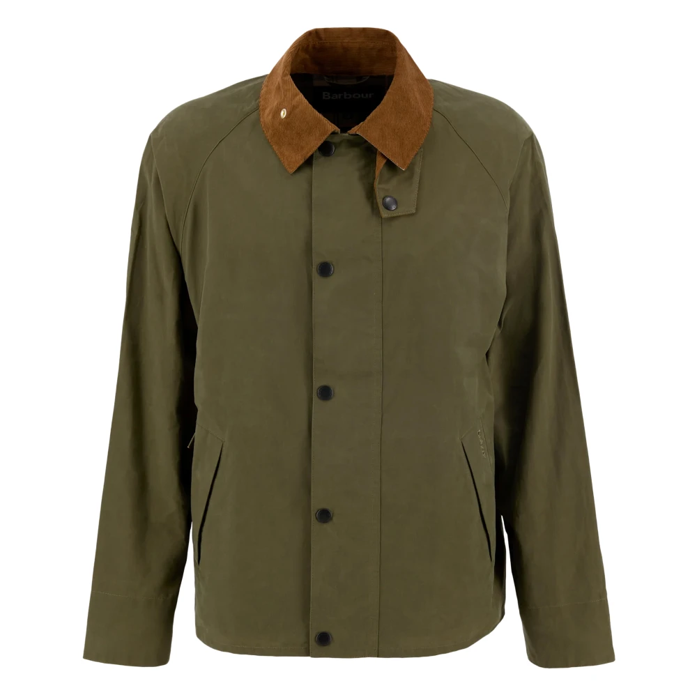Barbour Men's Green Light Jackets, Xl, Icons Transport Casual Jacket