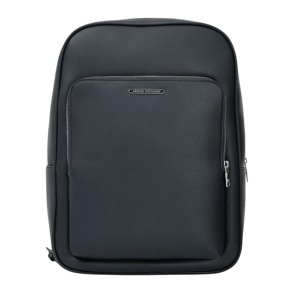 Armani Exchange Blauwe Herenrugzak Stijlvol en Praktisch Blue Heren