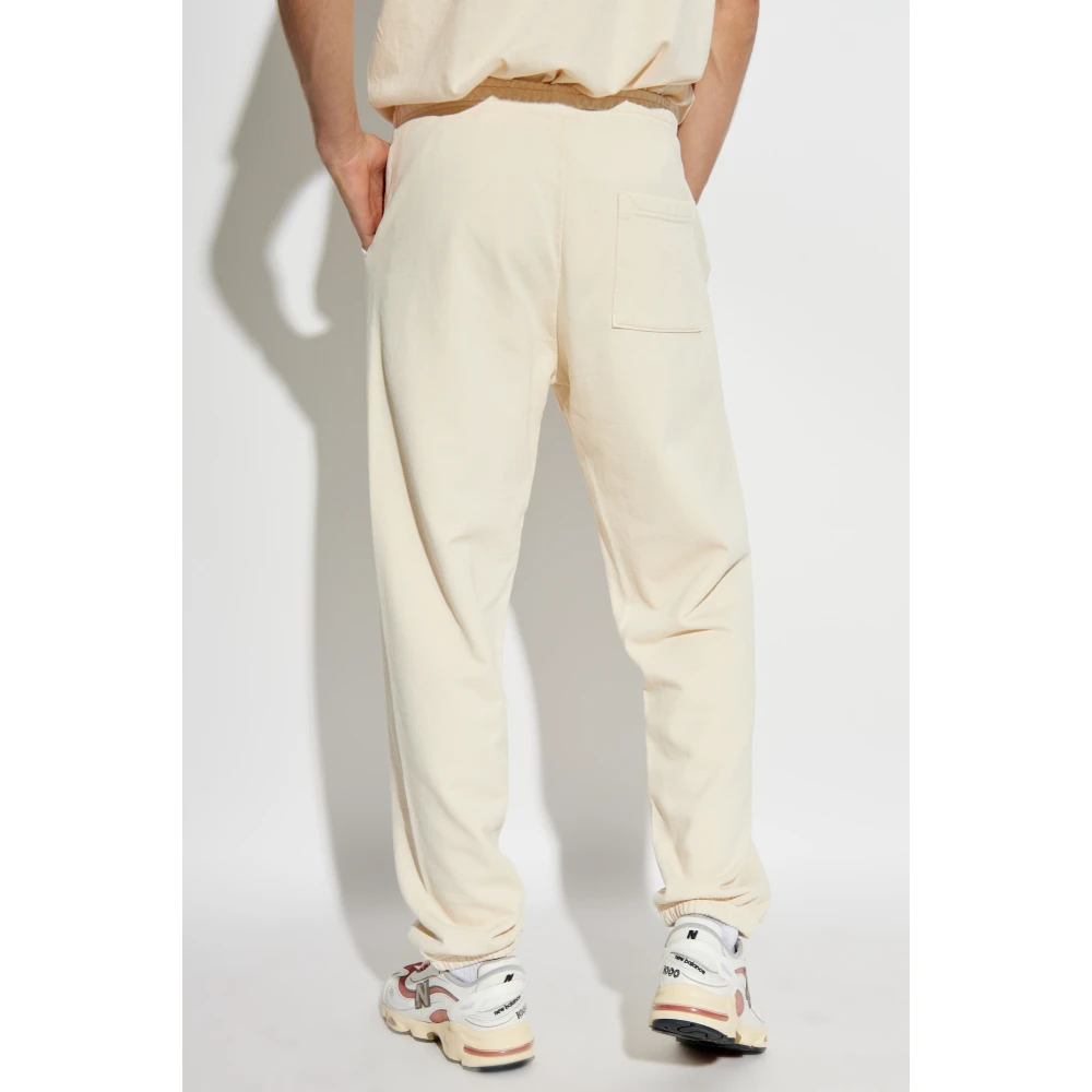 Sporty & Rich Sweatpants uit de Wall Street collectie Beige Unisex