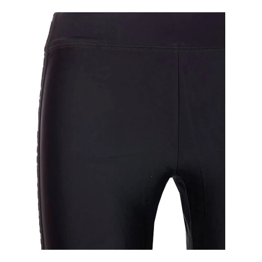 Versace Jeans Couture Stijlvolle Broeken voor Modeliefhebbers Black Dames