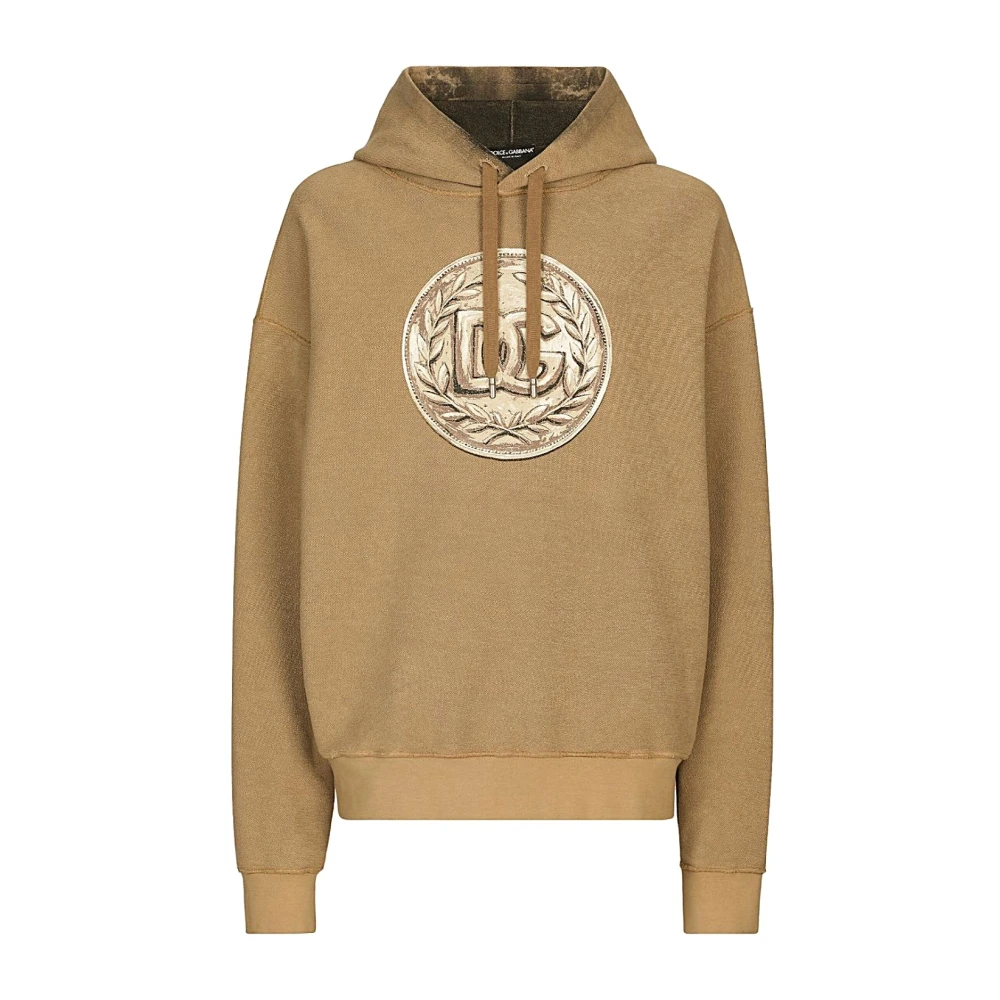 Dolce & Gabbana Men's Green Stylish Sweatshirt For - Hoodies - M - Sweatshirts & Hoodies