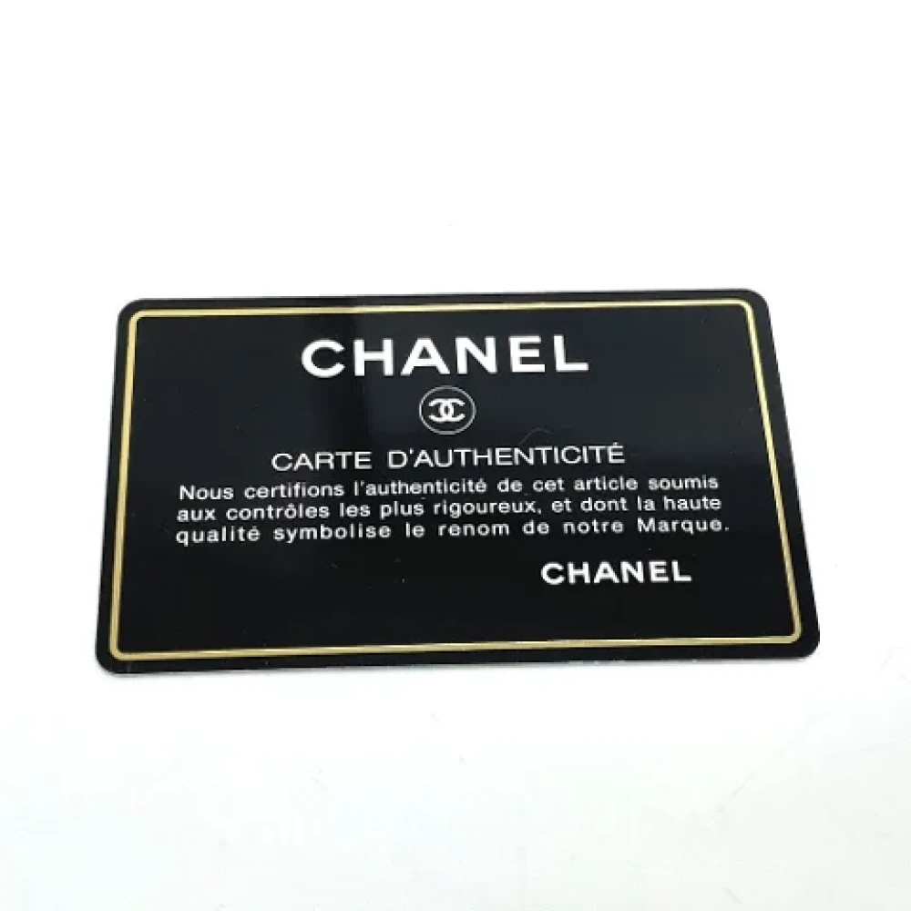 Chanel Vintage Pre-owned Fabric chanel-bags Green Dames