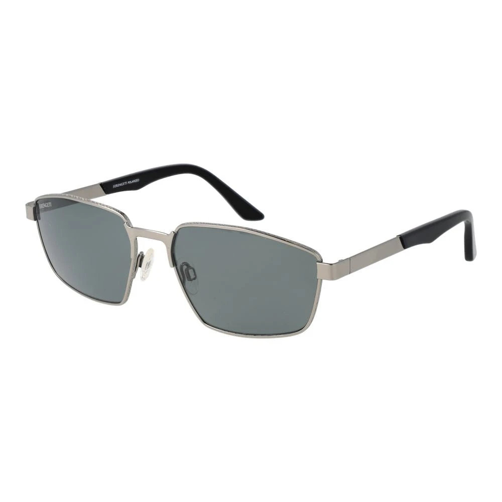 Serengeti Men's Gray Polarized Sunglasses